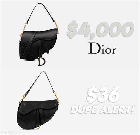 dior saddle bag dupes|christian Dior saddle bag dupe.